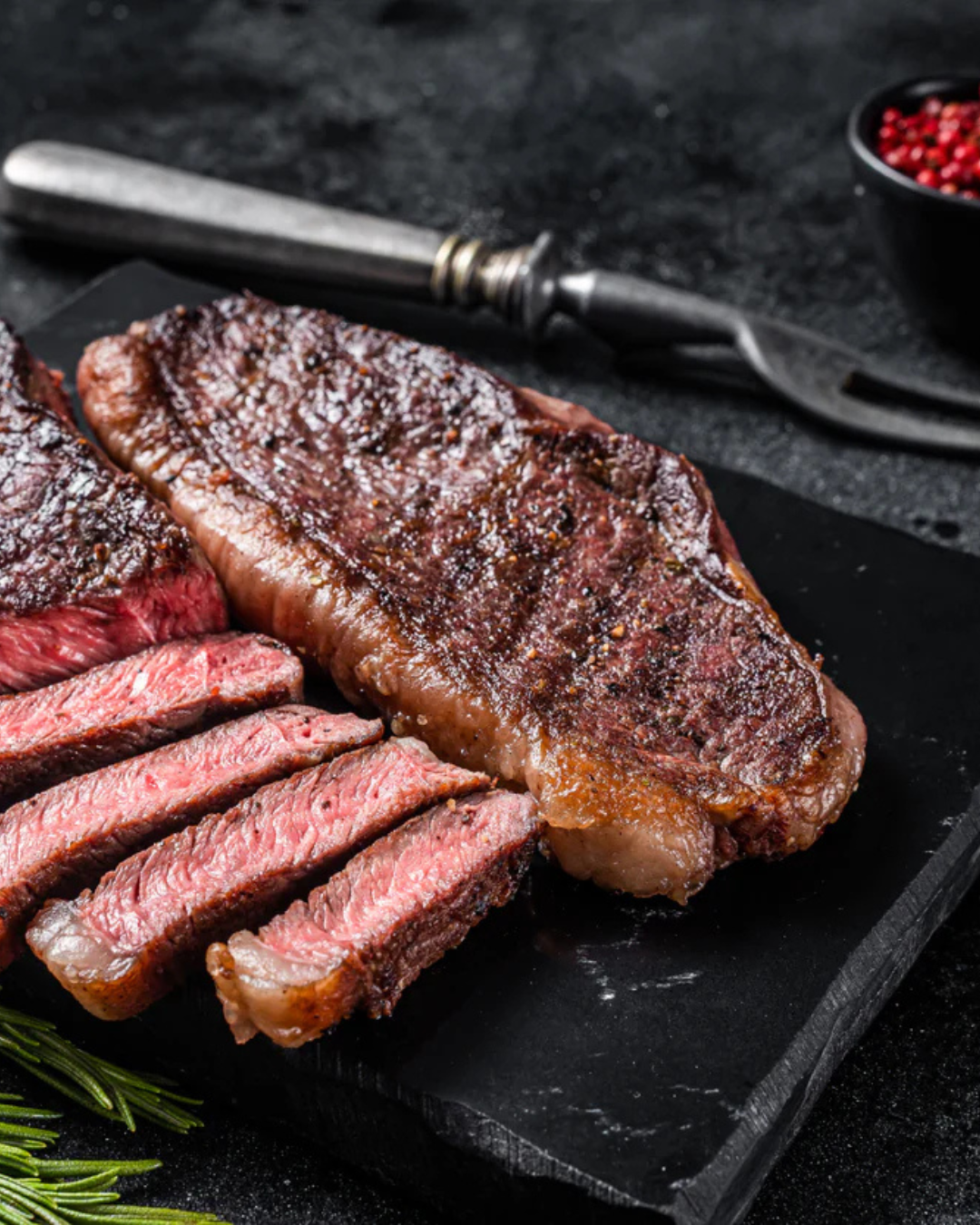 (4) 16oz Choice Angus Beef Ribeye Delmonico Steaks