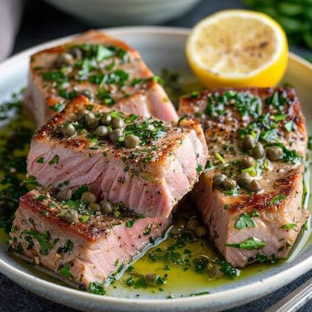 Cape Cod Blue Fin Tuna (4) 7oz Steak Portions