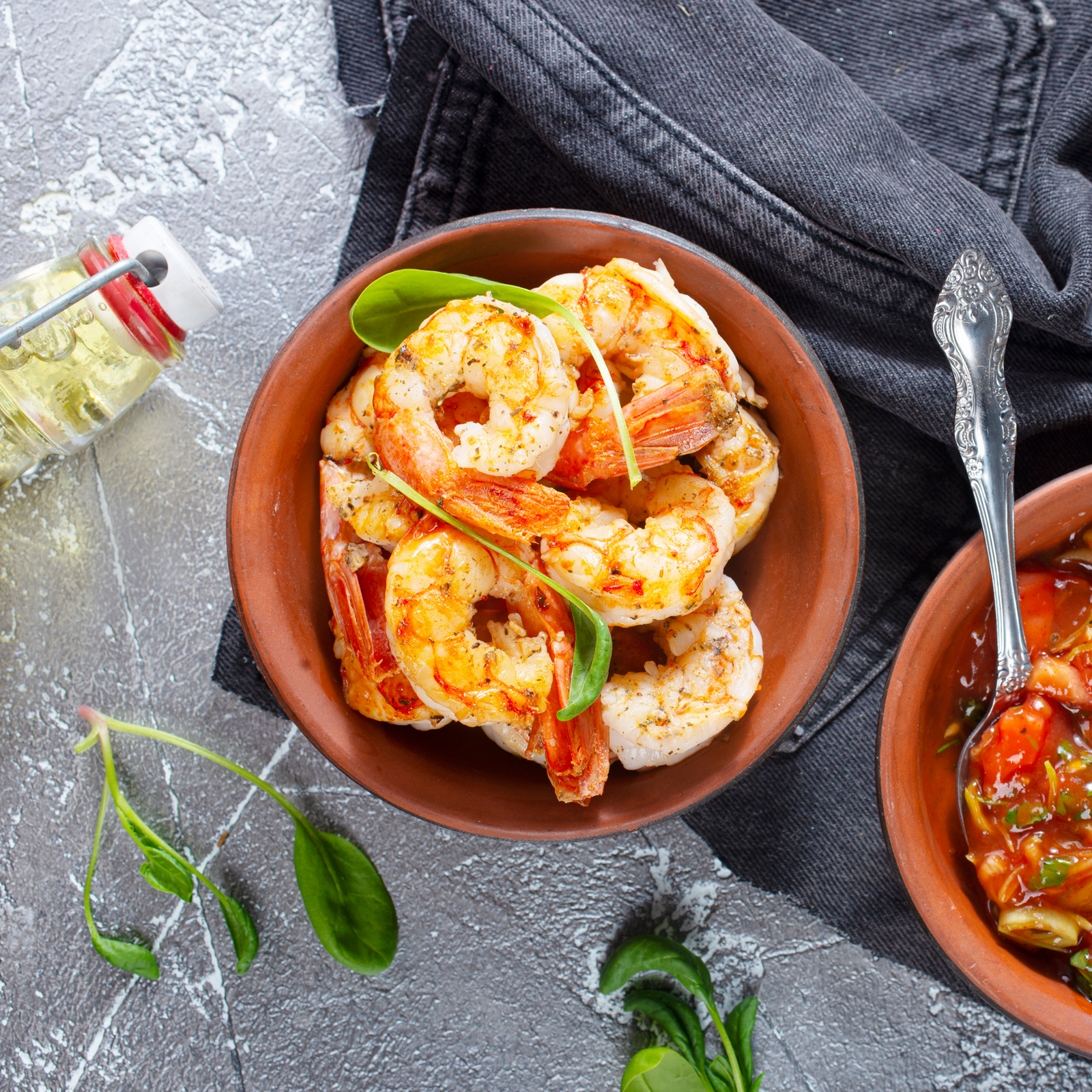 21/25 Peeled & Deveined (P&D) Tail On Shrimp