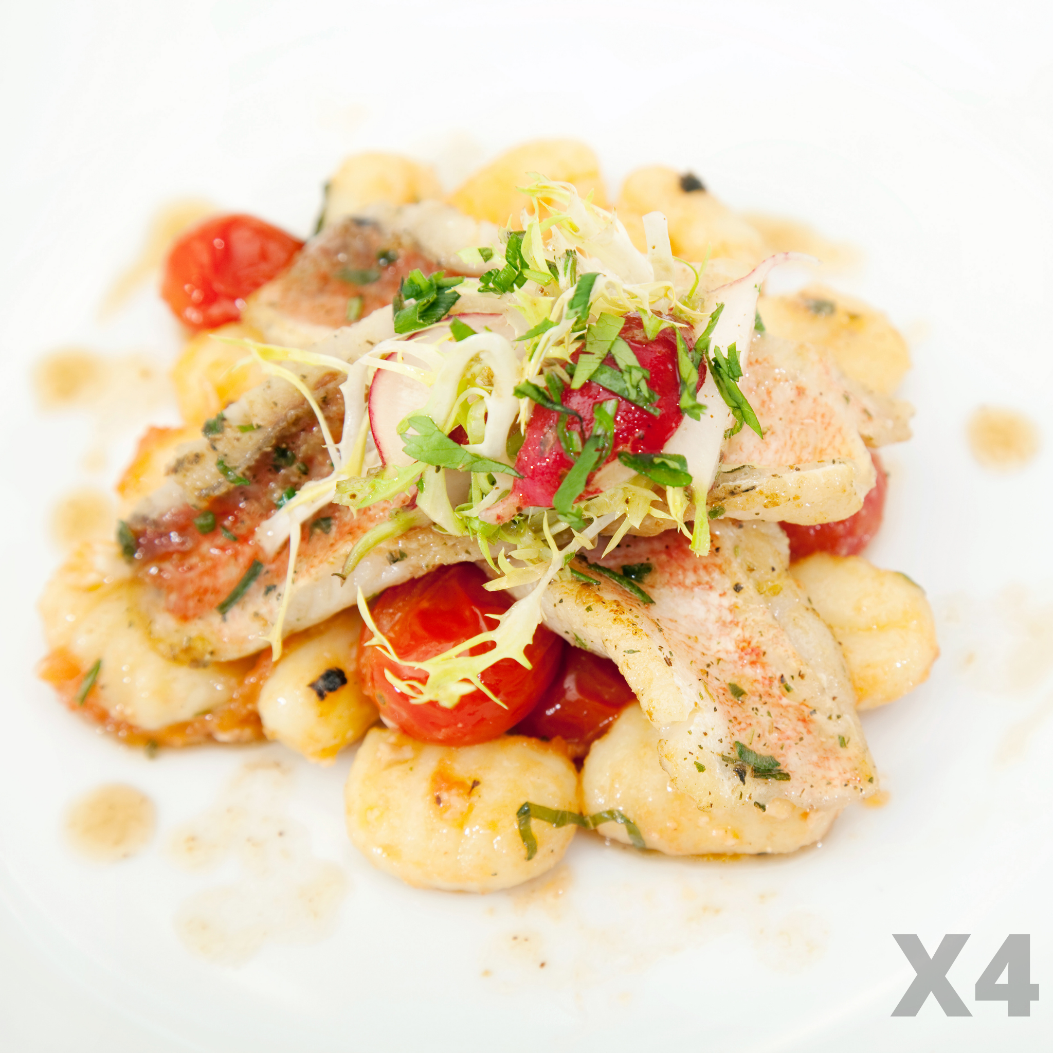 Red snapper portions