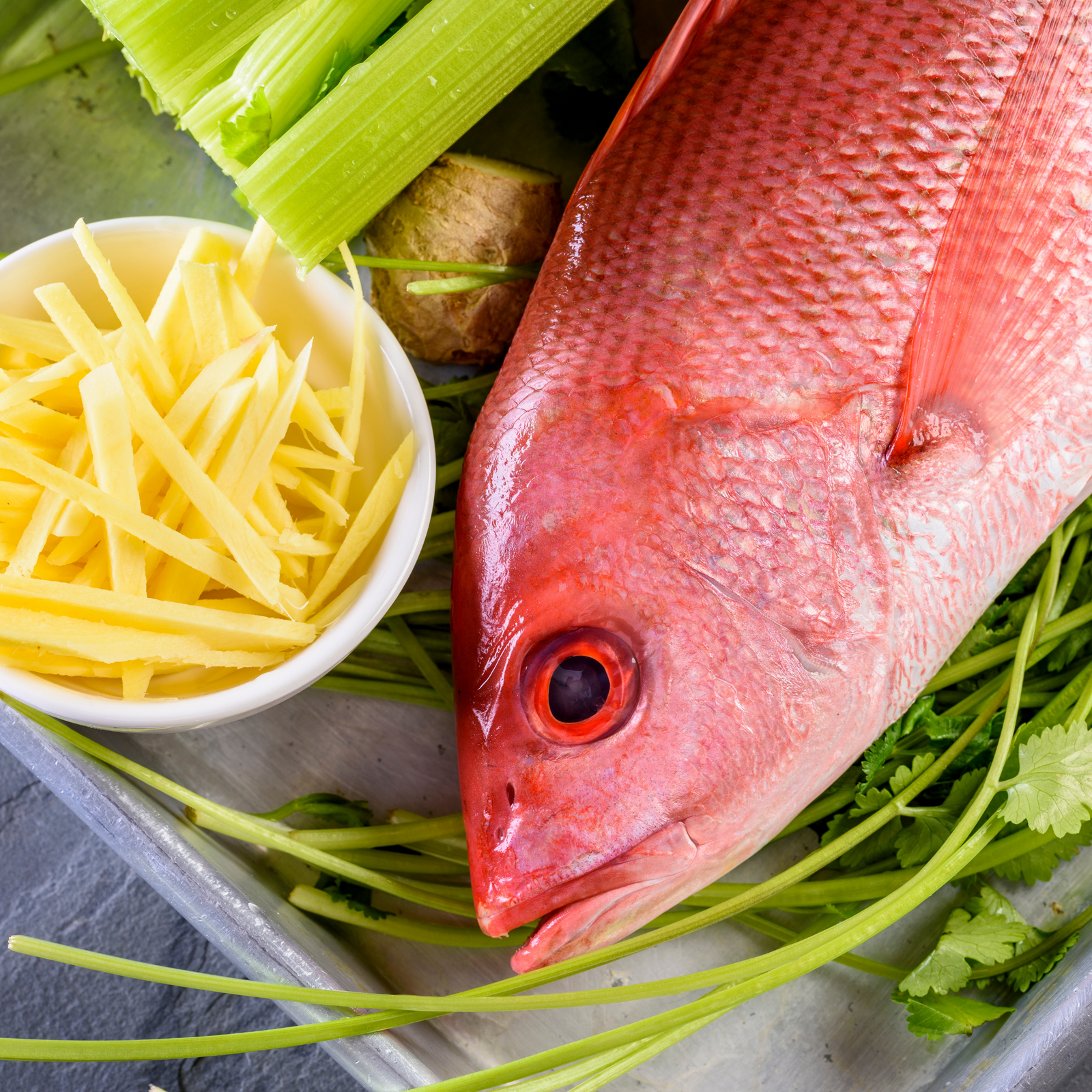 Whole Red Snapper Scaled & Gutted (S&G)